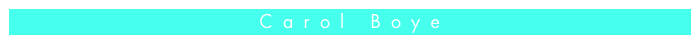 Carol Boye